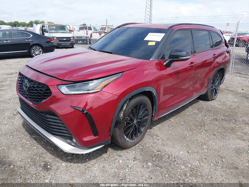 VIN 5TDKDRAH1PS507924 2023 TOYOTA HIGHLANDER XSE