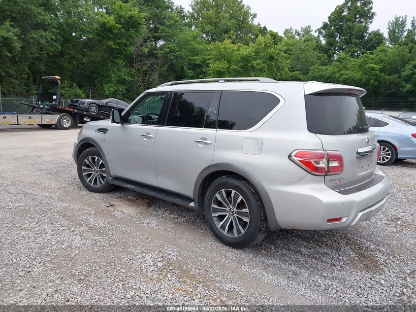 Vin: jn8ay2nc6lx519081, lot: 45693392, nissan armada sl 4wd 20203