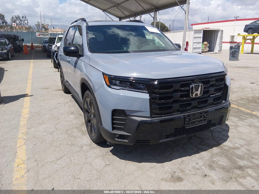 Vin: 5fnyg1h96tb013624, lot: 45693400, honda pilot black edition 2026 img_1