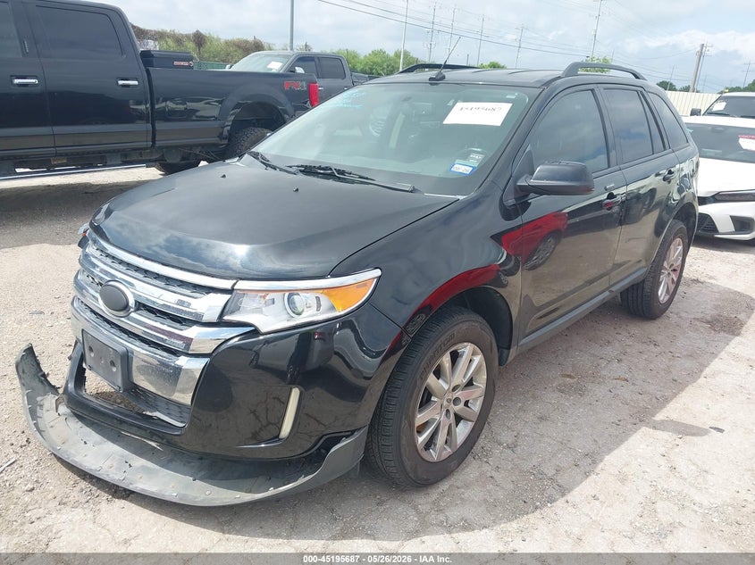 Vin: 2fmdk3jc6eba17408, lot: 45693415, ford edge sel 20142