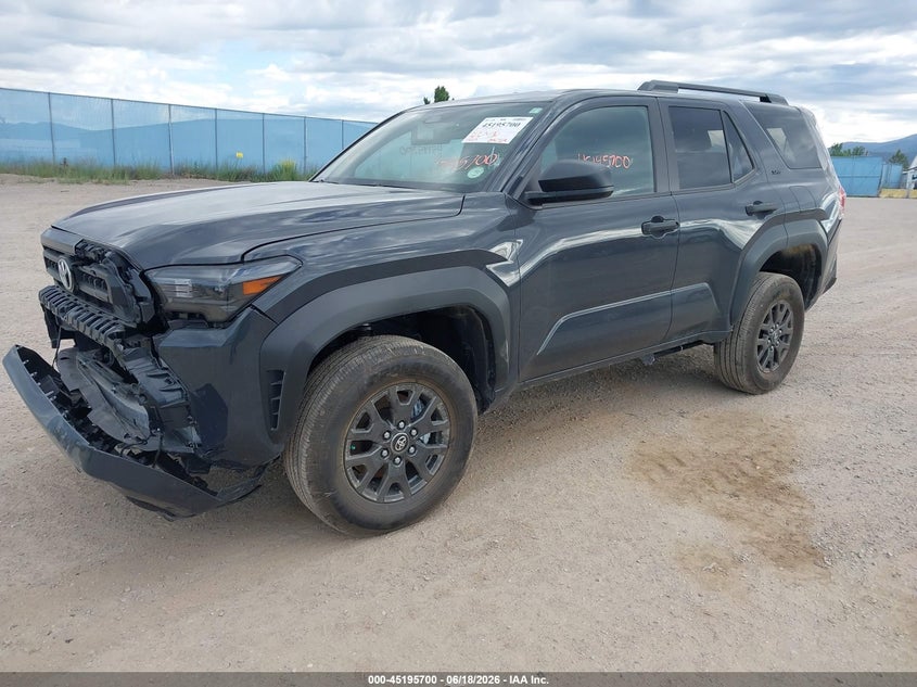 Vin: jteva5br0s5057392, lot: 45693428, toyota 4runner sr5 20252