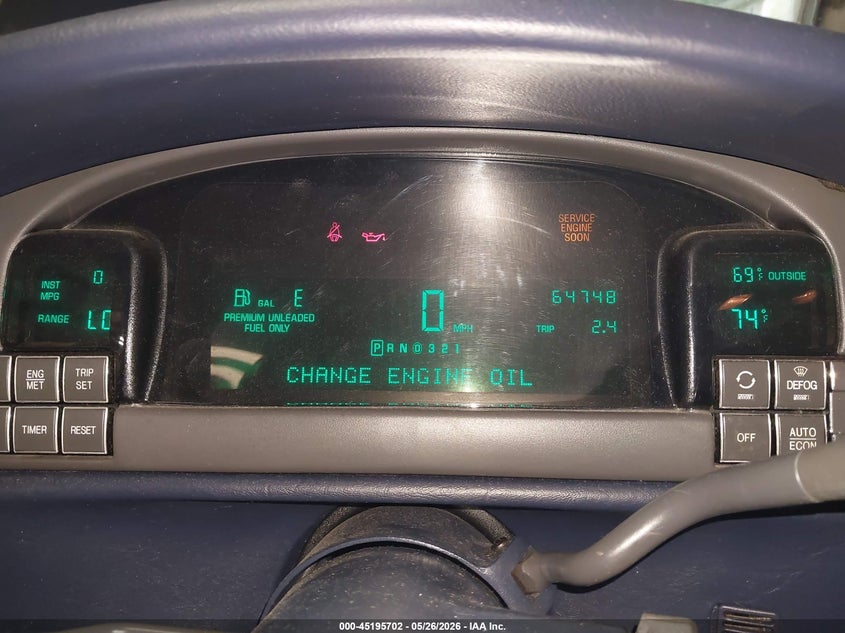 1997 Cadillac Deville Standard VIN: 1G6KD54Y8VU299864 Lot: 45195702