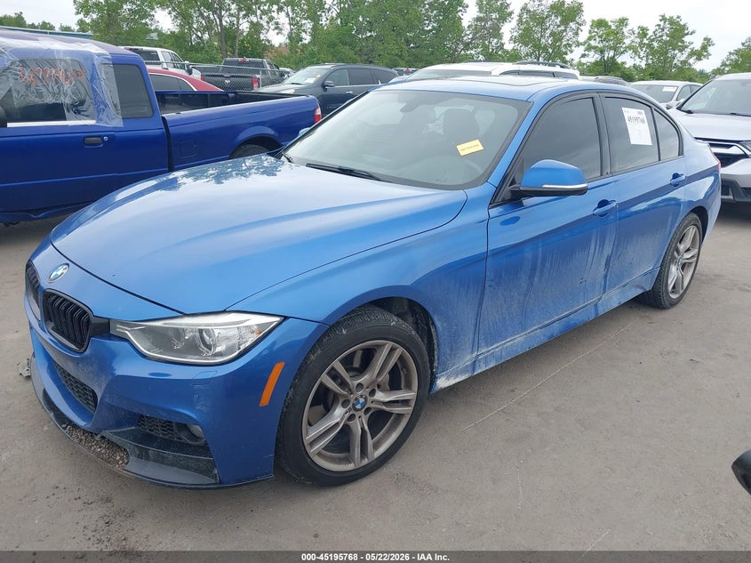 Vin: wba3b9g52fnr94124, lot: 45693496, bmw 335i xdrive 20152