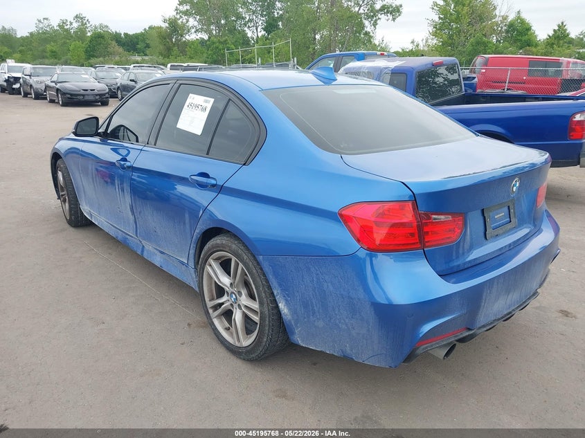 Vin: wba3b9g52fnr94124, lot: 45693496, bmw 335i xdrive 20153