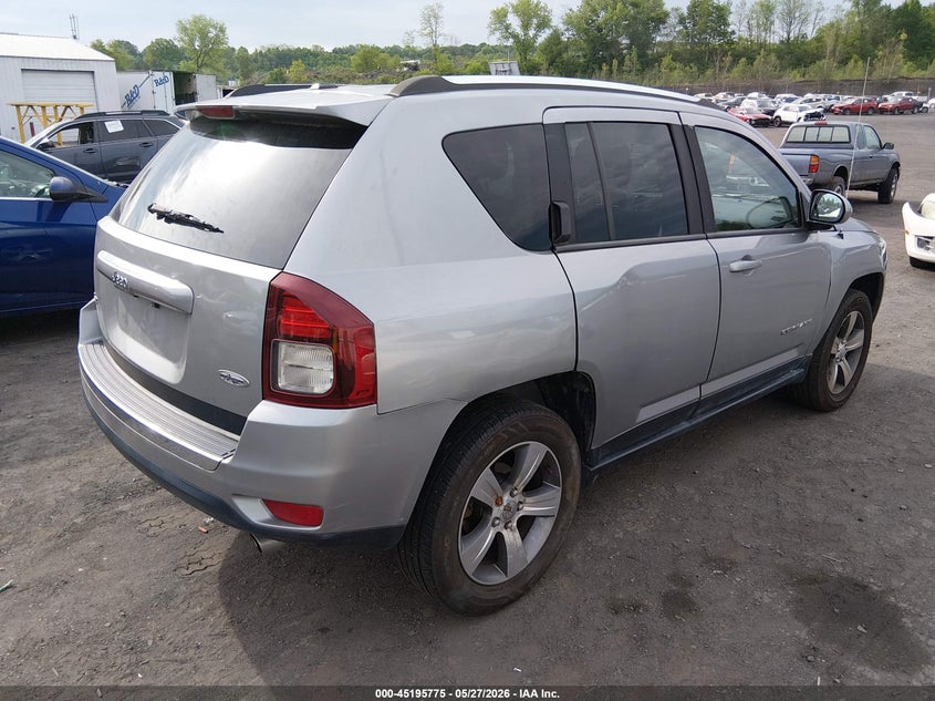 Vin: 1c4njdeb0gd730238, lot: 45693503, jeep compass high altitude edition 20164