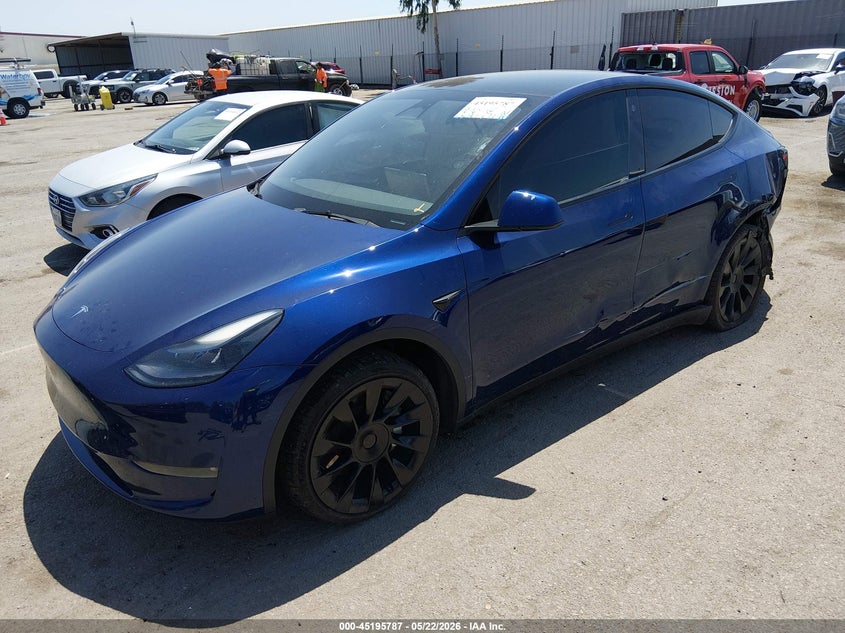 2023 Tesla Model Y Awd/Long Range Dual Motor All-Wheel Drive 7SAYGDEE7PF766980 photo 1