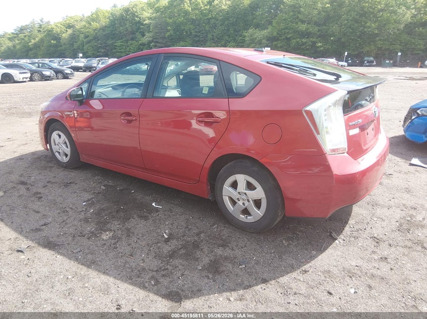 2011 TOYOTA PRIUS auction photo 3