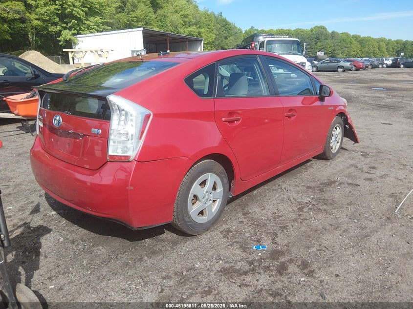 2011 TOYOTA PRIUS auction photo 4