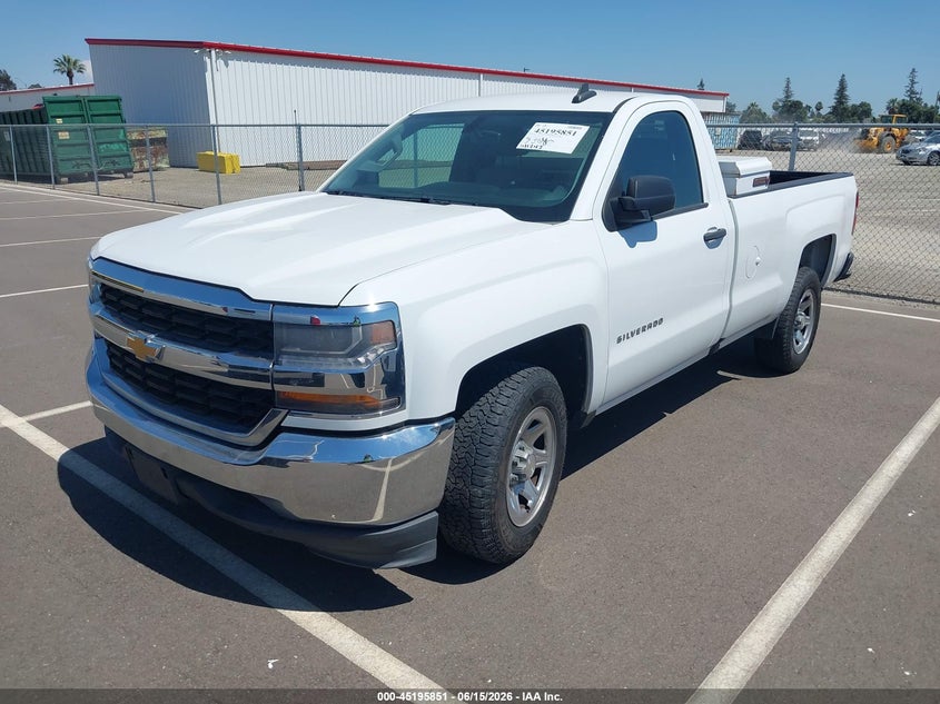 2016 Chevrolet Silverado 1500 Ls 1GCNCNEC3GZ186152 photo 1