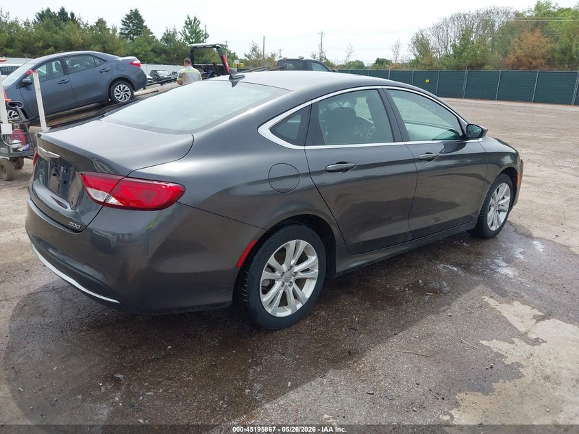 Vin: 1c3cccabxgn168414, lot: 45693595, chrysler 200 limited 20164