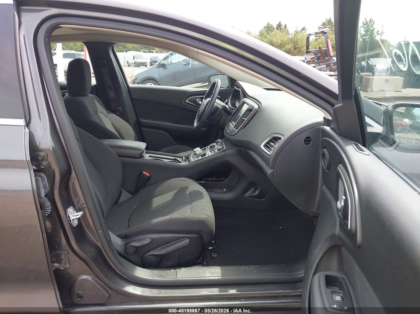 2016 CHRYSLER 200 SEDAN 2.4L I-4 VVT, 184HP