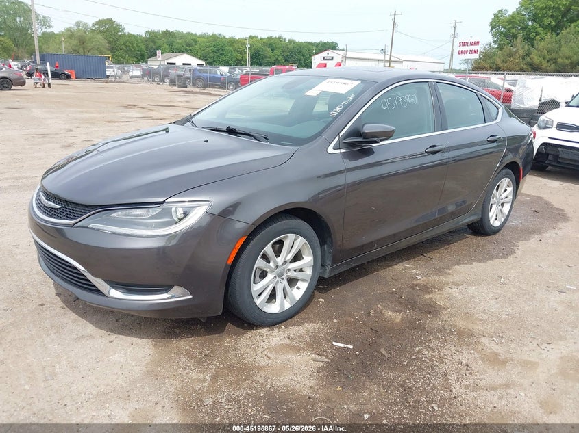 2016 CHRYSLER 200 auction photo 2