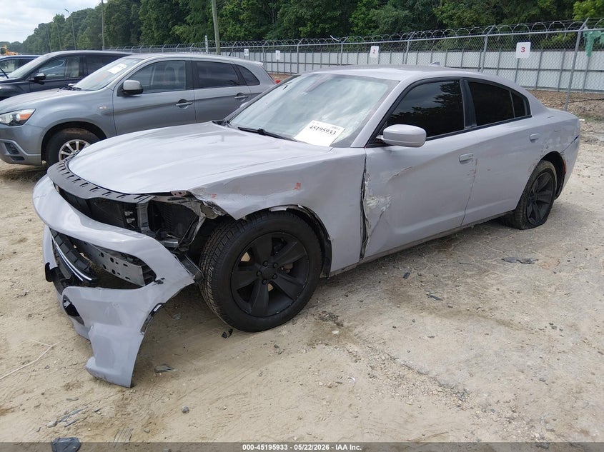 Vin: 2c3cdxhg5hh563116, lot: 45693661, dodge charger sxt rwd 20172