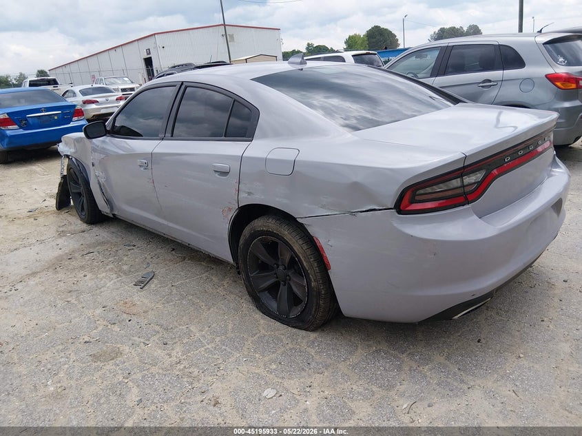 Vin: 2c3cdxhg5hh563116, lot: 45693661, dodge charger sxt rwd 20173