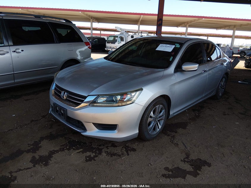 2013 Honda Accord Lx 1HGCR2F30DA254955 photo 1