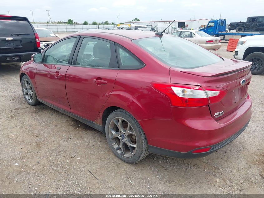 Vin: 1fadp3f24dl115976, lot: 45693686, ford focus se 20133