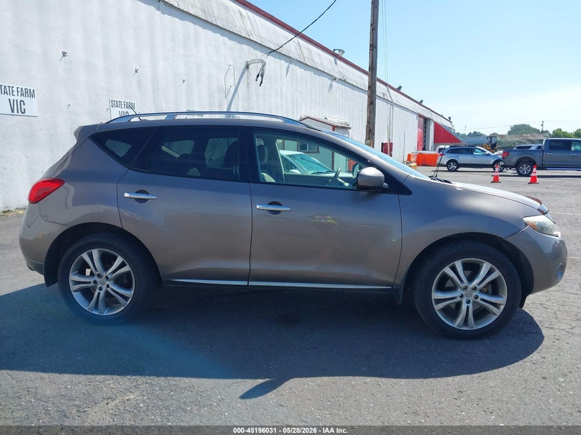 2009 Nissan Murano Le VIN: JN8AZ18WX9W161303 Lot: 45196031
