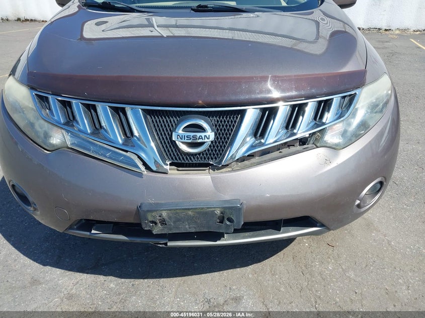 2009 Nissan Murano Le VIN: JN8AZ18WX9W161303 Lot: 45196031