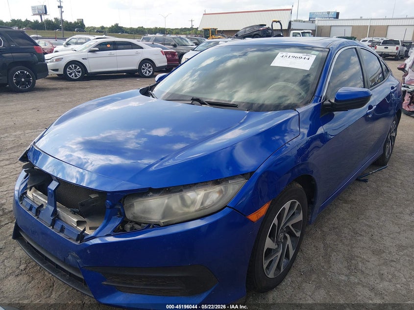 2016 HONDA CIVIC SEDAN 2.0L I-4 DOHC, VVT, 158HP
