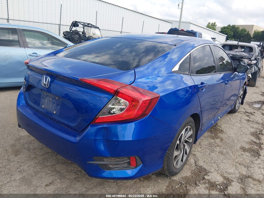 2016 HONDA CIVIC SEDAN 2.0L I-4 DOHC, VVT, 158HP
