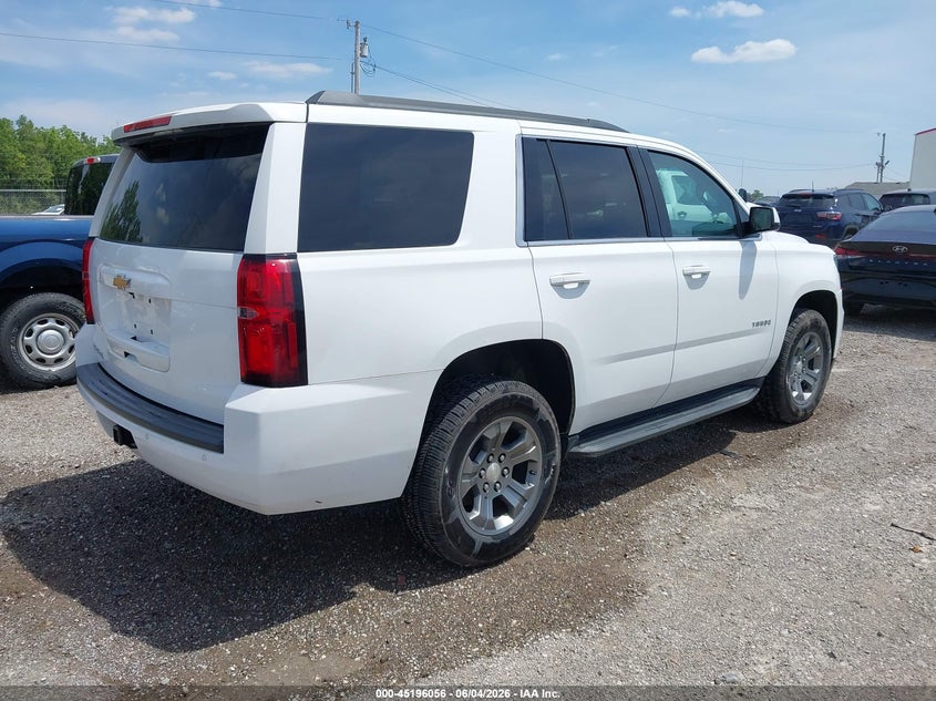 Vin: 1gnskakc2lr105856, lot: 45693784, chevrolet tahoe 4wd ls 20204