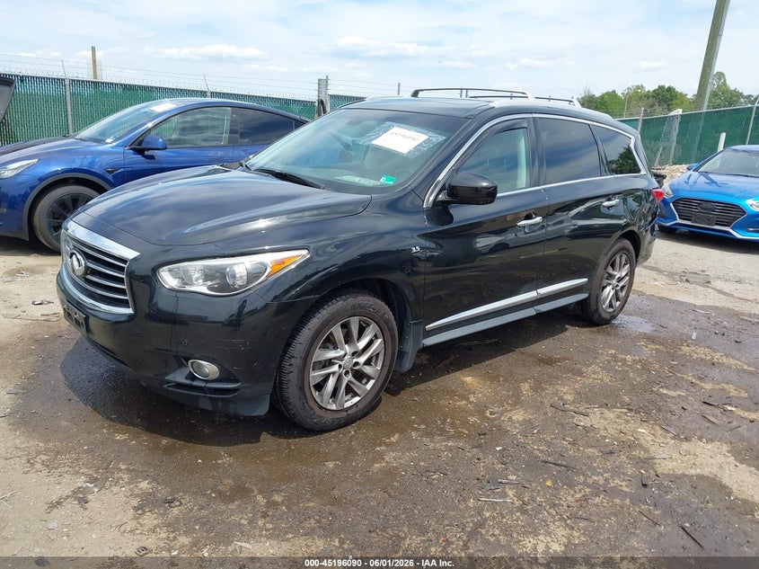 Vin: 5n1al0mm2fc528702, lot: 45693818, infiniti qx60 20152