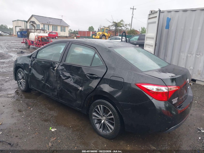 2017 TOYOTA COROLLA SEDAN 1.8L I-4 DOHC, VVT, 132HP