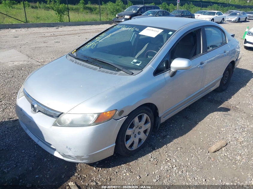 2006 Honda Civic Lx 1HGFA16546L058086 photo 1