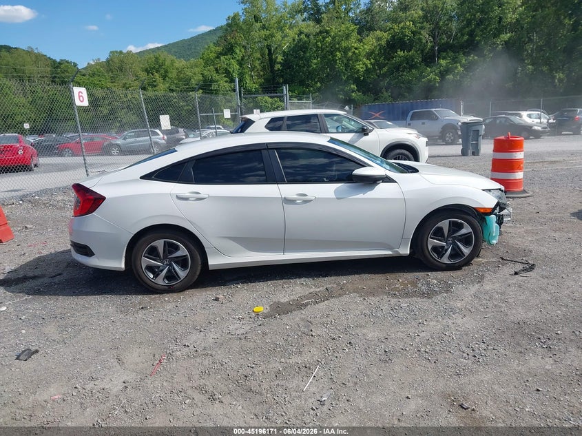 2020 Honda Civic Lx VIN: 2HGFC2F6XLH548484 Lot: 45196171