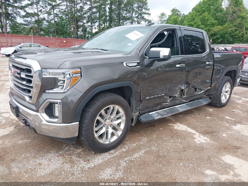 Vin: 1gtp8ded6kz241229, lot: 45693905, gmc sierra 1500 slt 20192