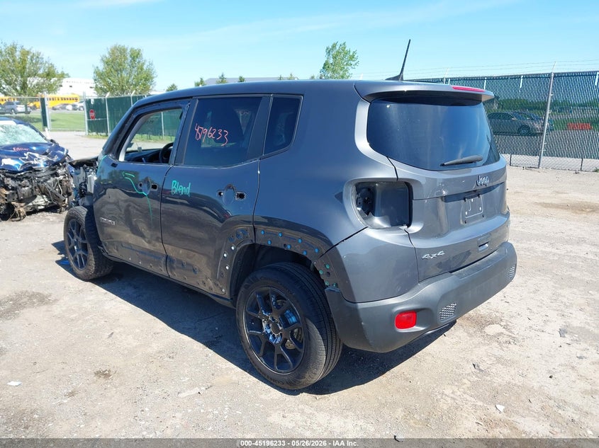 2022 JEEP RENEGADE auction photo 3