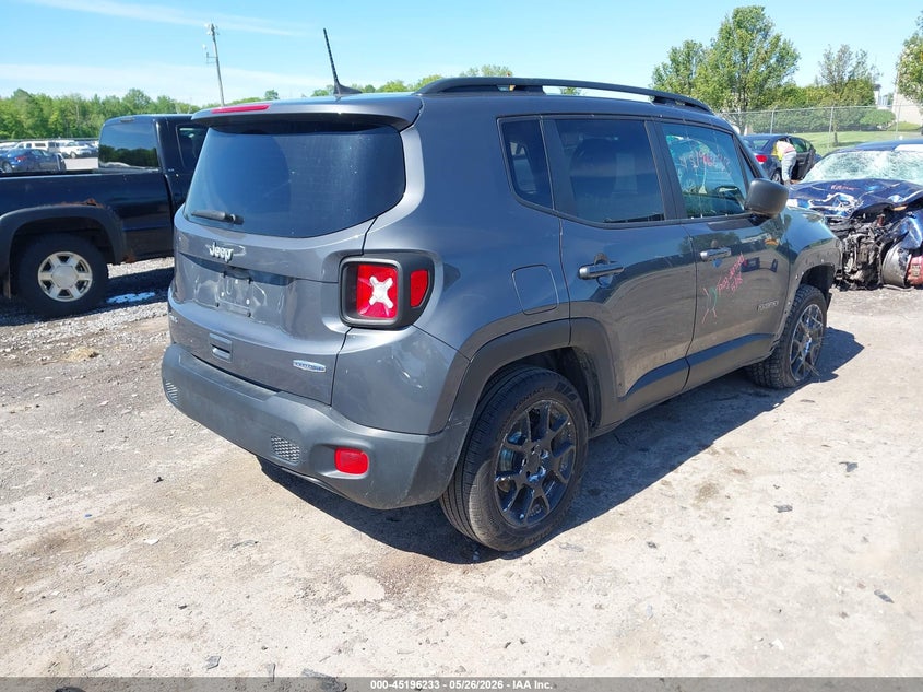 2022 JEEP RENEGADE auction photo 4