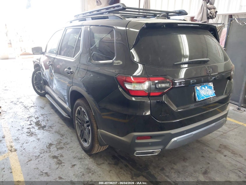 Vin: 5fnyg1h73tb005723, lot: 45693965, honda pilot touring/touring blackout 20263