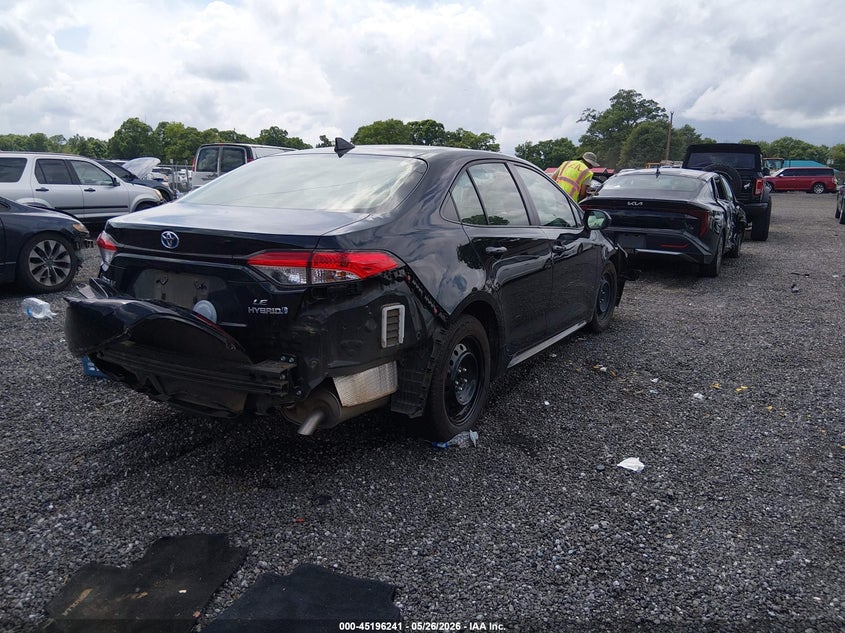 VIN JTDBCMFE0P3019022 2023 TOYOTA COROLLA HYBRID LE