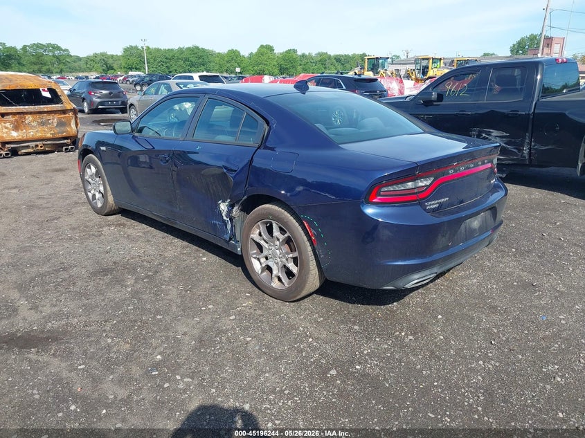 Vin: 2c3cdxjg8gh277592, lot: 45693972, dodge charger sxt 20163