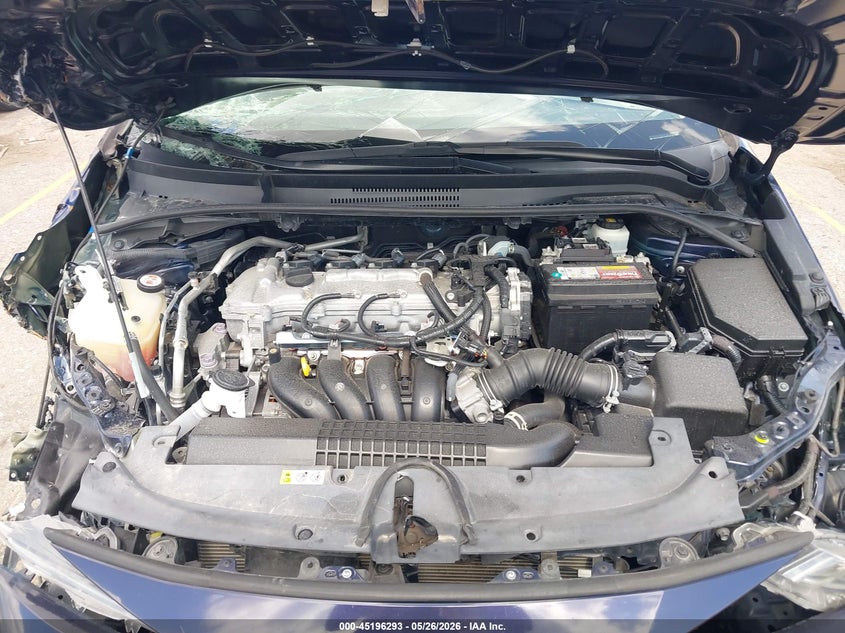 VIN 5YFEPMAE2NP309792 2022 TOYOTA COROLLA LE