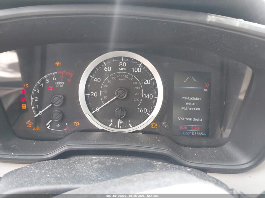 VIN 5YFEPMAE2NP309792 2022 TOYOTA COROLLA LE