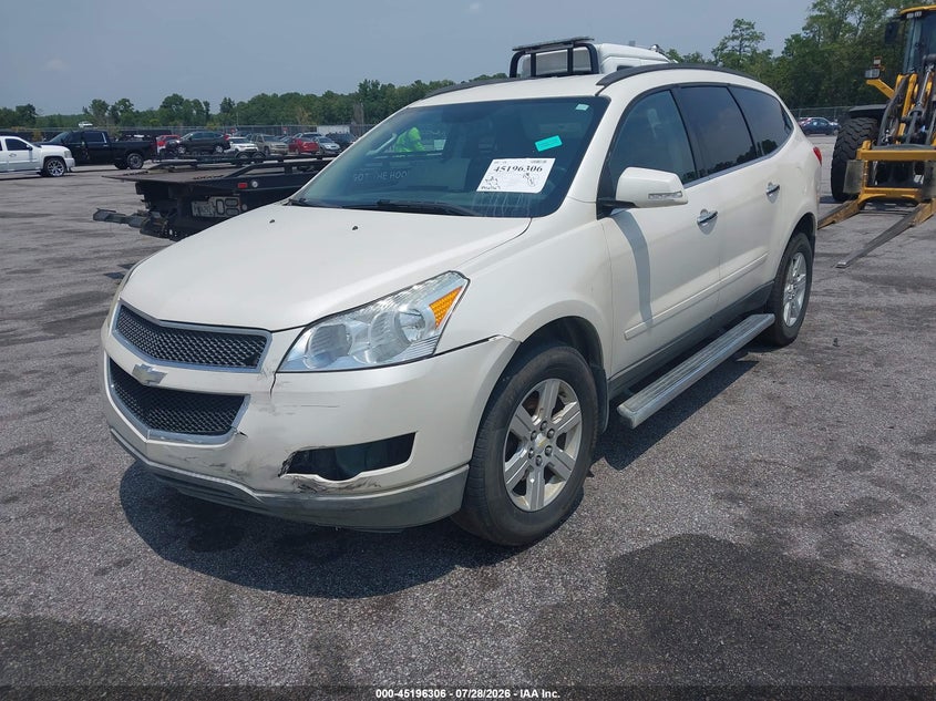 Vin: 1gnkrjedxbj202462, lot: 45694034, chevrolet traverse 2lt 20112