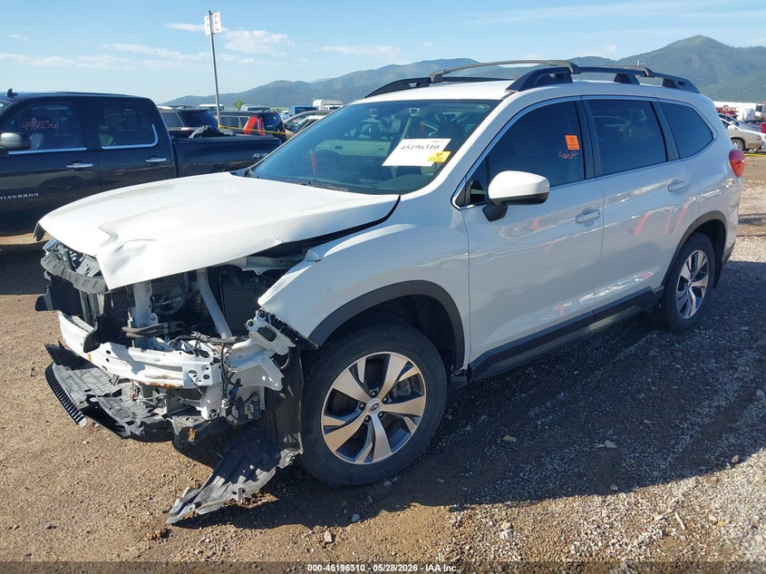 Vin: 4s4wmafd7k3416428, lot: 45694038, subaru ascent premium 20192