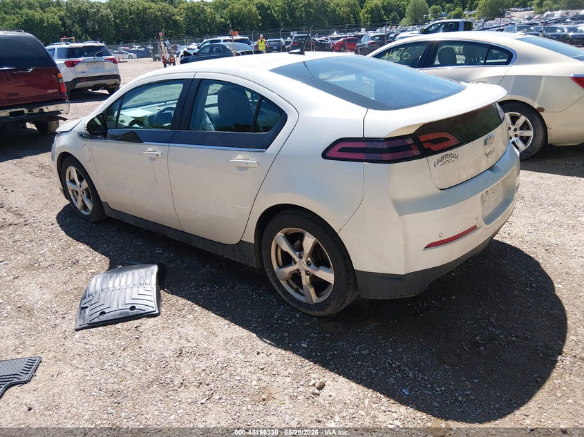 Vin: 1g1rd6e46du147408, lot: 45694058, chevrolet volt 20133