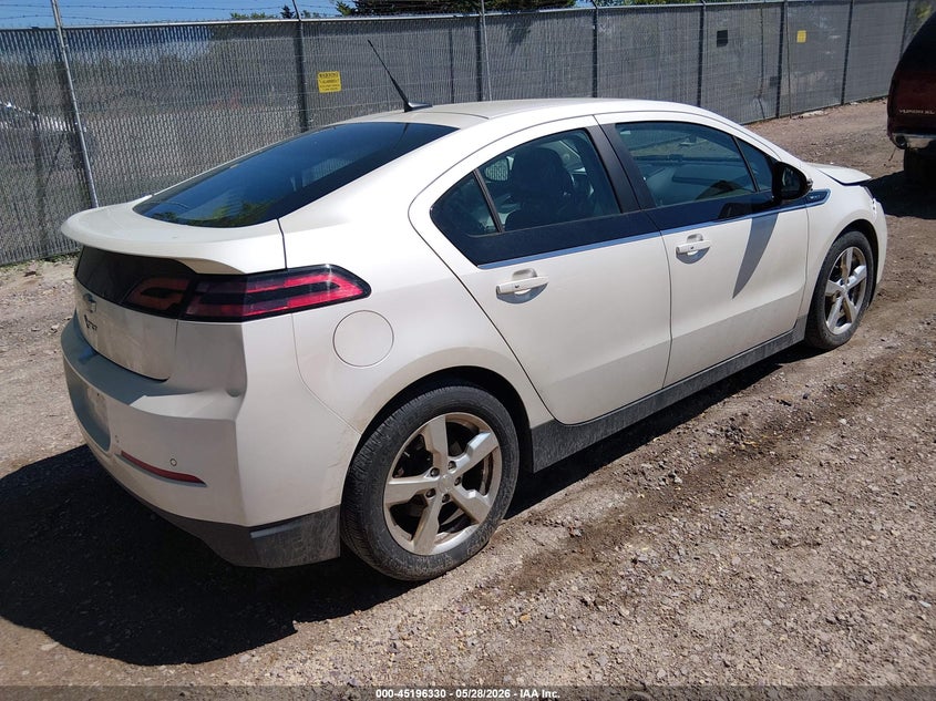 Vin: 1g1rd6e46du147408, lot: 45694058, chevrolet volt 20134
