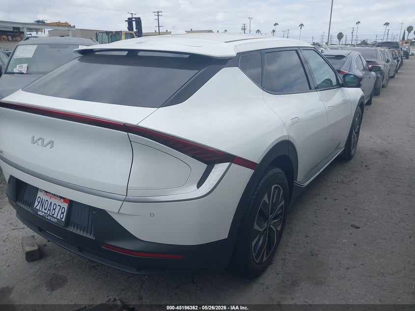 Vin: kndc34lb2r5619868, lot: 45694090, kia ev6 light 20244