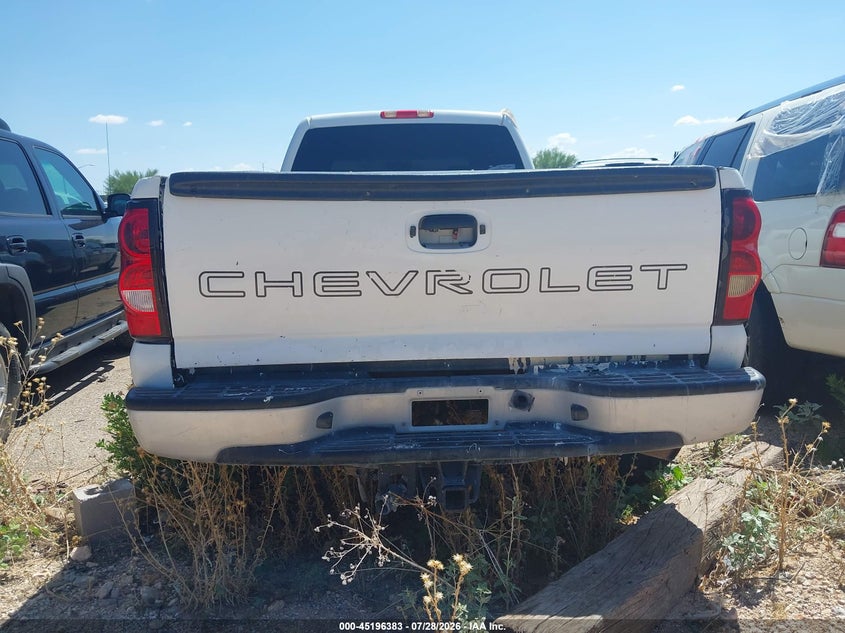 2006 CHEVROLET SILVERADO TRUCK 6.0L V-8 300HP