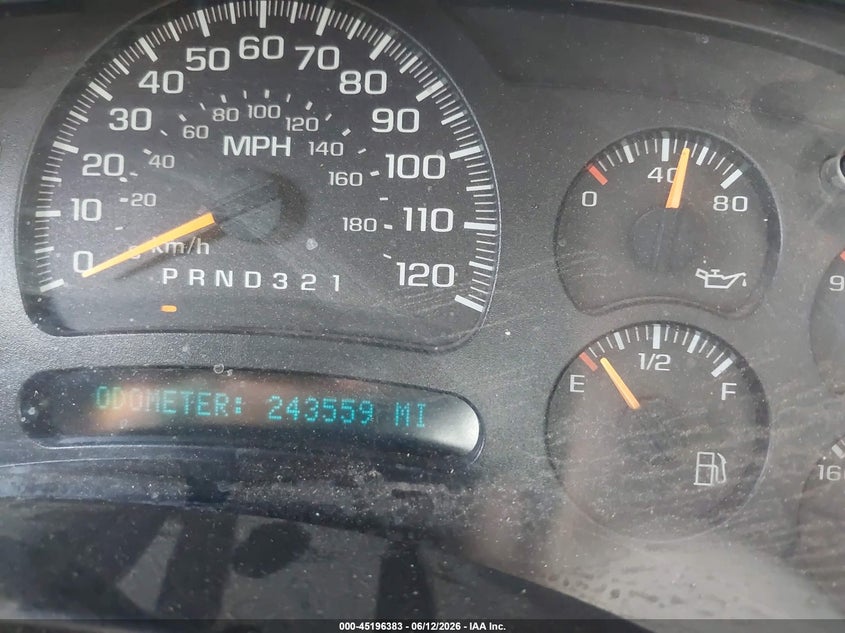 2006 CHEVROLET SILVERADO TRUCK 6.0L V-8 300HP