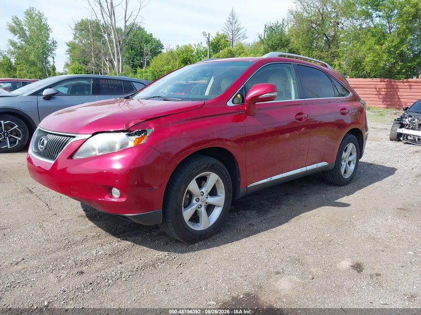 Vin: 2t2bk1ba0ac068316, lot: 45694120, lexus rx 350 20102