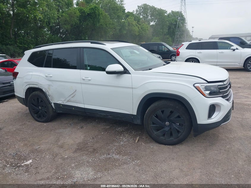 2025 Volkswagen Atlas 2.0T Se W/Technology VIN: 1V2JR2CA5SC567878 Lot: 45196442