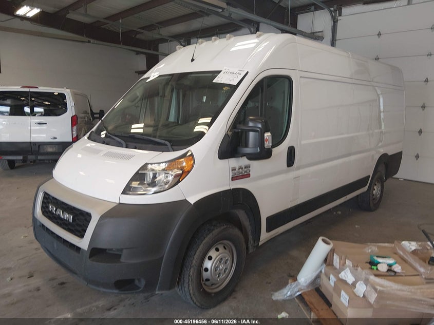 2021 Ram Promaster 3500 Cargo Van High Roof 159 Wb Ext 3C6MRVJG0ME531266 photo 1