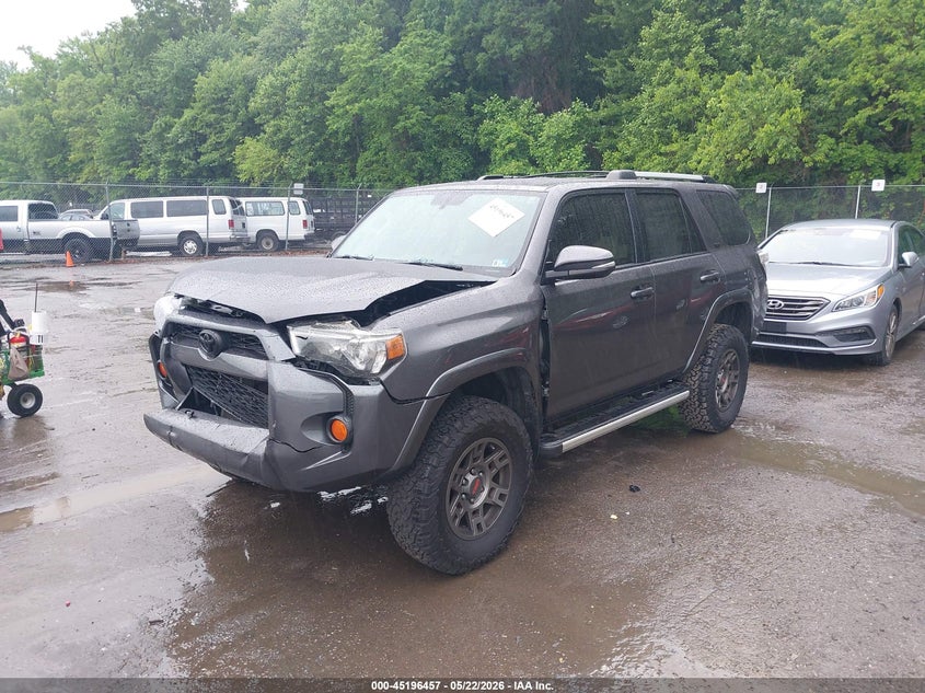 Vin: jtebu5jrxk5736792, lot: 45694185, toyota 4runner sr5 premium 20192