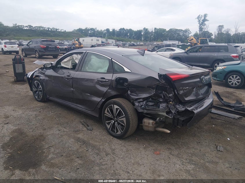 VIN 19XFC1F7XHE215142 2017 HONDA CIVIC EX-L