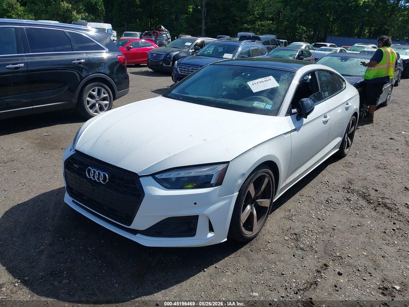 Vin: waufacf53pa059007, lot: 45694197, audi a5 sportback premium plus 45 tfsi s line quattro s tronic 20232